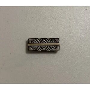 Calvin Begay Navajo 14k Gold Sterling‎ Silver Vintage Money Clip 23 Grams